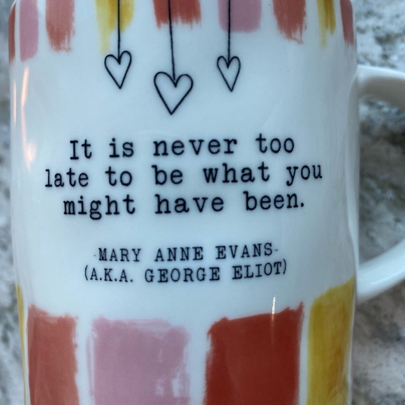 Inspiration Quote By Mary Anne Evans aka George Eliot Mug - Picture 2 of 4